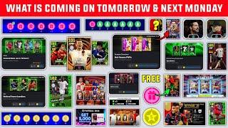 What Is Coming On Tomorrow & Next Monday In eFootball 2024 || Season 7 Update & Free Coins Campaign