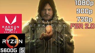 Death Stranding Directors Cut - Ryzen 5 5600G Vega 7 & 16GB RAM