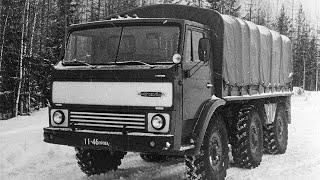 Опытный трёхосный грузовик от которого отказались военные ЗиЛ-132Р.