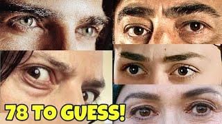 Guess The Ertugrul Characters From Their Eyes | New Quiz | 78 To Guess Correctly