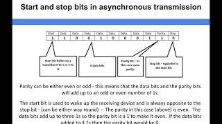 Networking - Start and stop bits in asynchronous transmission