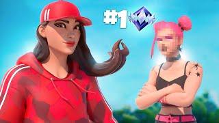 J'ai JOUÉ avec le TOP 1 EUROPE du MODE CLASSÉ sur FORTNITE (c'est un joueur console !!)