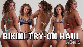 HUGE BIKINI TRY-ON HAUL | TESTING 7 INSTAGRAM BIKINI BRANDS | FRANKIES BIKINIS & MORE | PART 2