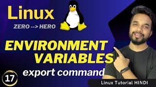 How to set Environment Variables in Linux? [HINDI]