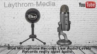 Blue (USB) Microphone - Low Recording Volume - Recording very quiet Fix