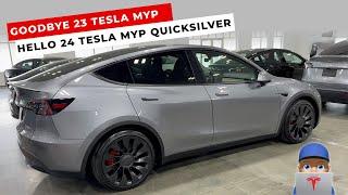 Sold My 2023 Tesla Model Y Performance for a New 2024 Quicksilver Model Y Performance!