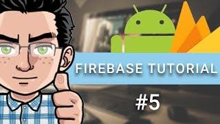 Firebase with Android Studio tutorial 2017 - part 5 - Save User Information