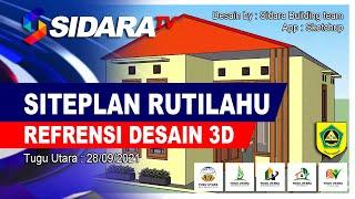 DESAIN 3D REFRENSI PEMBANGUNAN RUMAH RUTILAHU RTLH | SIDARA TV