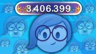 Disney Emoji Blitz - SADNESS - skill level 5 - gameplay