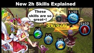 NEW 2h Blade Skills Explained! INCREDIBLY Hard Hitting DPS Skill!? | Toram Online