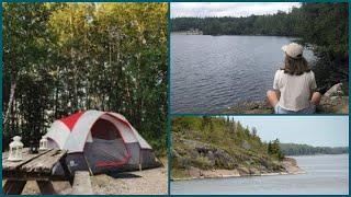 Big Whiteshell Lake Campground . #camping #canada #manitoba
