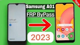 Samsung A01 A015 FRP BYPASS GOOGLE ACCOUNT REMOVE 2023  Without PC