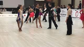 Yigit Alemdaroglu-Nehir Polat, Turkish National Championship 2018 | junior 2 open latin | cha cha