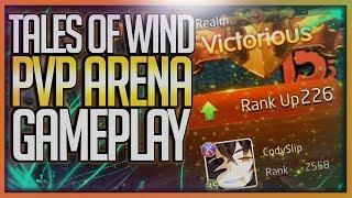 Tales of Wind Gameplay - PVP Arena Open World MMORPG Android iOS 2019