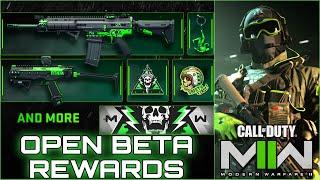 ALL MODERN WARFARE II *OPEN BETA REWARDS* REVEALED & HOW TO WATCH CALL OF DUTY: NEXT!