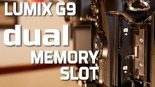 Using the Lumix G9 Dual Memory Slot - Panasonic Tutorial