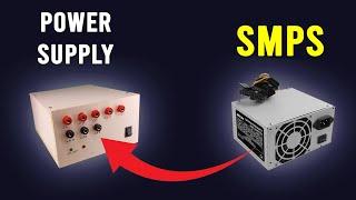 I Made Cheapest Lab Power Supply From Old SMPS