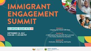 Immigrant Engagement Summit 2021