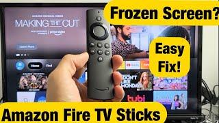 Fire TV Sticks: Frozen Screen? 2 Easy Fixes