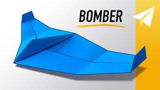 2 in 1 Boomerang Paper Airplane! How to Make a Plane that Flies Back to You! — Bomber