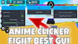 Anime CLICKER Fight Beat GUI | Hydrogen