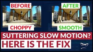 How to Fix STUTTERING Slow motion (Premiere pro)
