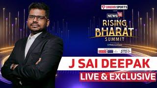 News18 Rising Bharat Summit 2024 LIVE | J Sai Deepak Live | English News | News18 LIVE