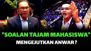 SOALAN TAJAM DARI SEORANG MAHASISWA SAINS POLITIK ! MENGEJUTKAN ANWAR ?