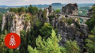 A View from Germany’s Bastei Bridge