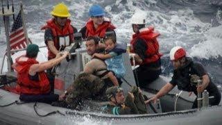 Military Rescue Team Describes Saving Family at Sea With a Sick Baby