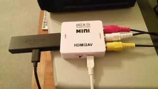 HDMI to AV Converter for Amazon Firestick