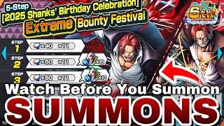 Amazing 2 Ex Shanks Birthday Rebanner Summons(Worth It?) | One Piece Bounty Rush OPBR