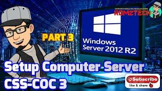 Setup Computer Server in Windows Server 2012 R2 Part 3 (REMOTE DESKTOP,  PRINTER DEPLOY) [TAGALOG]