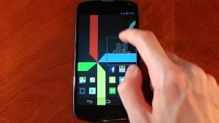 Nexus 4 - My Homescreen setup - V7 - Tutorial