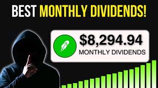 5 TOP Monthly Dividend Stock & ETFs In 2024 *Earn MORE MONEY!*
