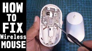 How to FIX Wireless Mouse Click button not working !!! 