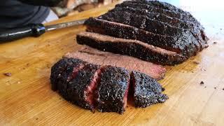 Reheating and Slicing Smoked Brisket