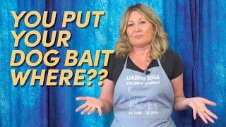 Where to Store Your Bait in the Show Ring