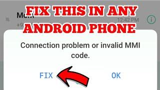 How to Fix Connection Problem or Invalid MMI Code in Jio Sim || Connection Problem or Invalid MMI