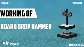 How a Board Drop Hammer works. Teknolo G