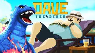 Йави, Алмазный ресторан и Годзилла, как дополнение (Финал)  Dave the Diver DLC Прохождение игры #20