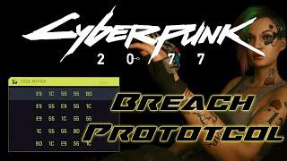 Code Breaking Guide | Breach Protocol | Cyberpunk 2077