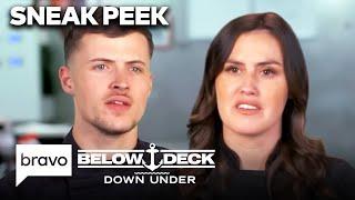 SNEAK PEEK: Can Chef Tzarina Manage Without Anthony Bird? | Below Deck Down Under (S3 E4) | Bravo