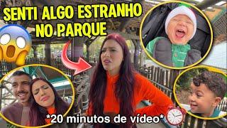 20 MINUTOS DA NOSSA ROTINA NO PARQUE! ⏰ *passei mal*