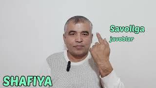 САВОЛЛАРГА ЖАВОБЛАР КУ́З КАСАЛЛИКЛАРИ SAVOLLARGA JAVOBLAR