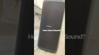 Indoor Test - Bose SUB2 - 1000 -Watt Powered Subwoofer For Portable PA Systems