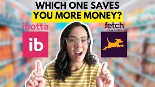 IBOTTA vs. FETCH REWARDS which Cashback App saves you more MONEY?