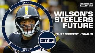 'THAT SUCKED!' - Tomlin on Steelers' loss to Chiefs + Russell Wilson's future in JEOPARDY?! | Get Up