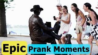 Unbelievable Statue Prank | Watch People Freak Out  #funny #prank