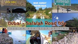 DUBAI TO SALALAH Oman  Road trip-1300 KM NON-Stop Driving -Visa process|Car Insurance|Route 31 MAP